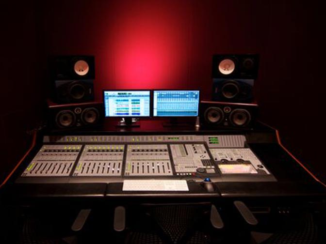 Studio C Control Room at SubCat Studios