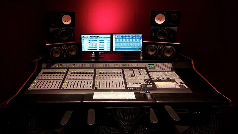 Studio B Control Room at SubCat Studios