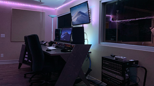 Studio C Control Room at SubCat Studios